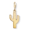 Thumbnail Image 0 of Thomas Sabo Ladies' Yellow Gold Plated Cactus Charm