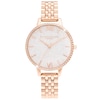 Thumbnail Image 0 of Olivia Burton Glitter Dial Rose Gold-Tone Bracelet Watch