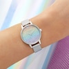 Thumbnail Image 2 of Olivia Burton Rainbow Glitter Dial Stainless Steel Watch