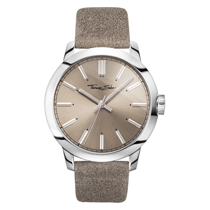 Main Image 1 of Thomas Sabo Rebel At Heart Men's Brown Bracelet Watch