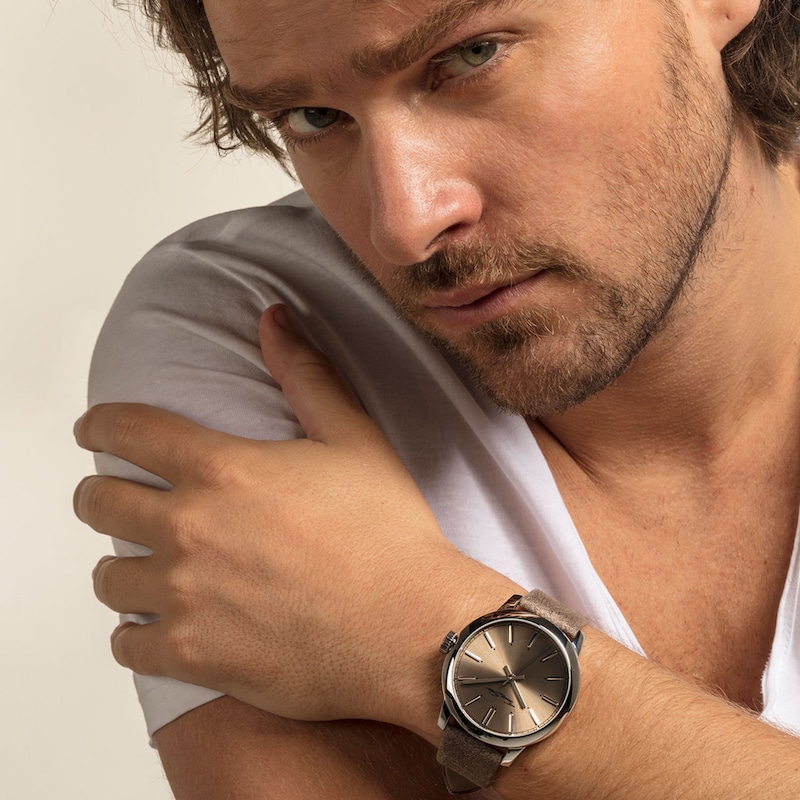 Main Image 2 of Thomas Sabo Rebel At Heart Men's Brown Bracelet Watch