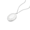 Thumbnail Image 1 of Sterling Silver 20 Inch Chain Oval Locket
