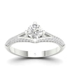 Thumbnail Image 1 of The Diamond Story 18ct White Gold 3/4ct Diamond Ring