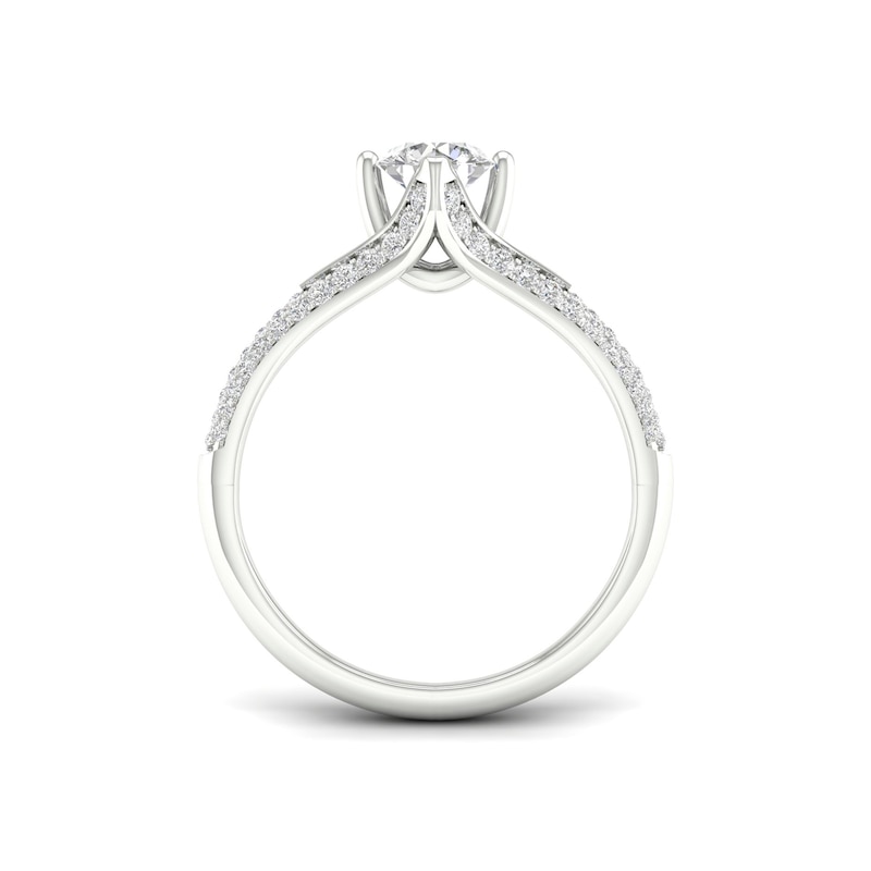 Main Image 2 of The Diamond Story 18ct White Gold 3/4ct Diamond Ring