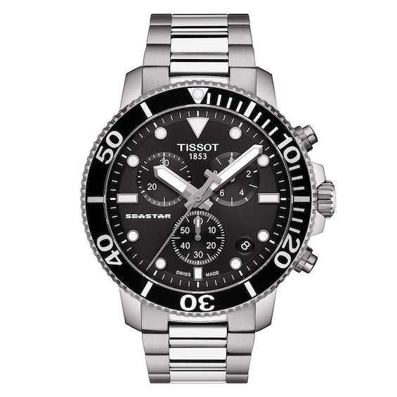 Tissot Seastar 1000 Men’s Stainless Steel Bracelet Watch