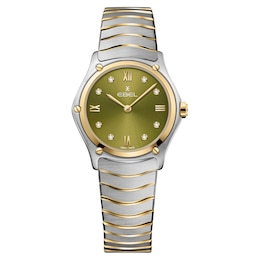 Ebel Sport Classic Ladies' Diamond Two Tone Bracelet Watch