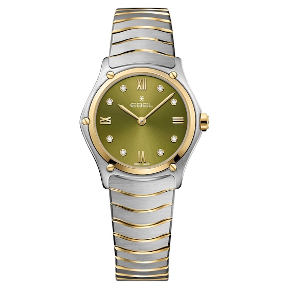 Ebel Sport Classic Ladies’ Diamond Two Tone Bracelet Watch