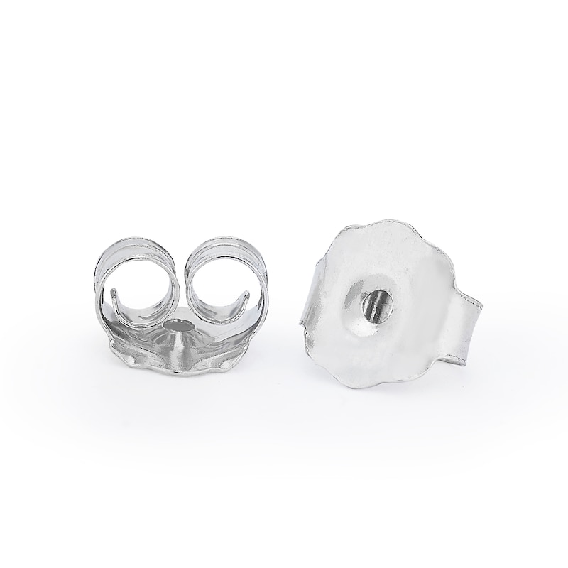 Main Image 3 of 9ct White Gold 0.25ct Total Diamond Cluster Stud Earrings