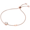 Thumbnail Image 0 of Michael Kors 14ct Rose Gold Plated Silver 7 Inch Slider Bracelet