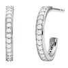 Thumbnail Image 1 of Michael Kors Mercer Link Sterling Silver Mini Huggie Hoops