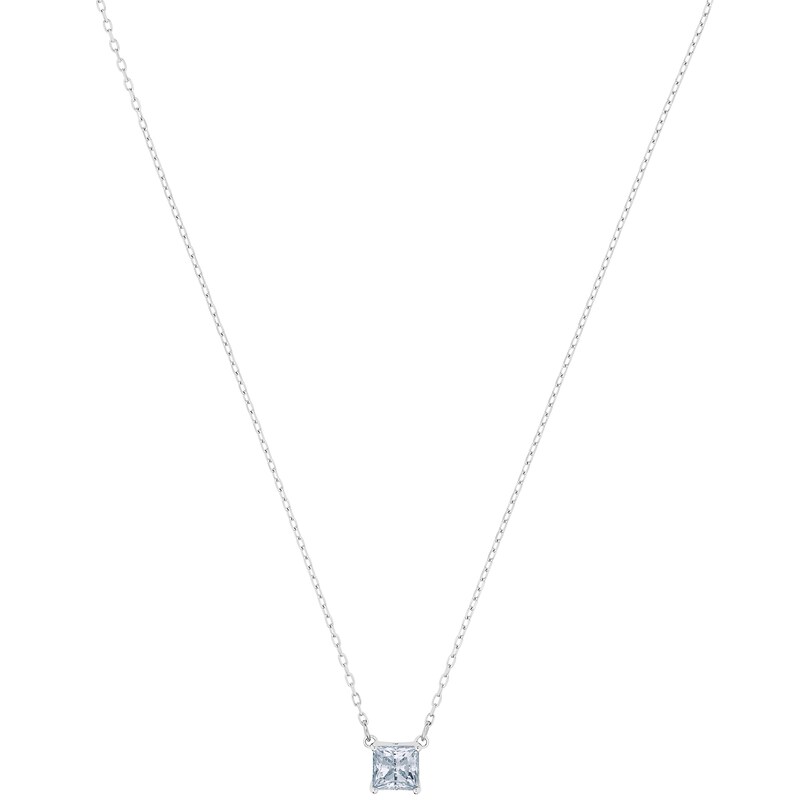 Swarovski Attract Rhodium Plated Necklace