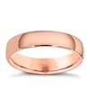 Thumbnail Image 1 of 9ct Rose Gold 4mm Extra Heavyweight Court Ring
