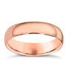 Thumbnail Image 0 of 9ct Rose Gold 5mm Extra Heavyweight Court Ring