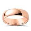 Thumbnail Image 0 of 9ct Rose Gold 6mm Super Heavyweight Court Ring