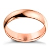 Thumbnail Image 0 of 9ct Rose Gold 5mm Extra Heavyweight D Shape Ring