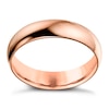 Thumbnail Image 0 of 9ct Rose Gold 6mm Extra Heavyweight D Shape Ring