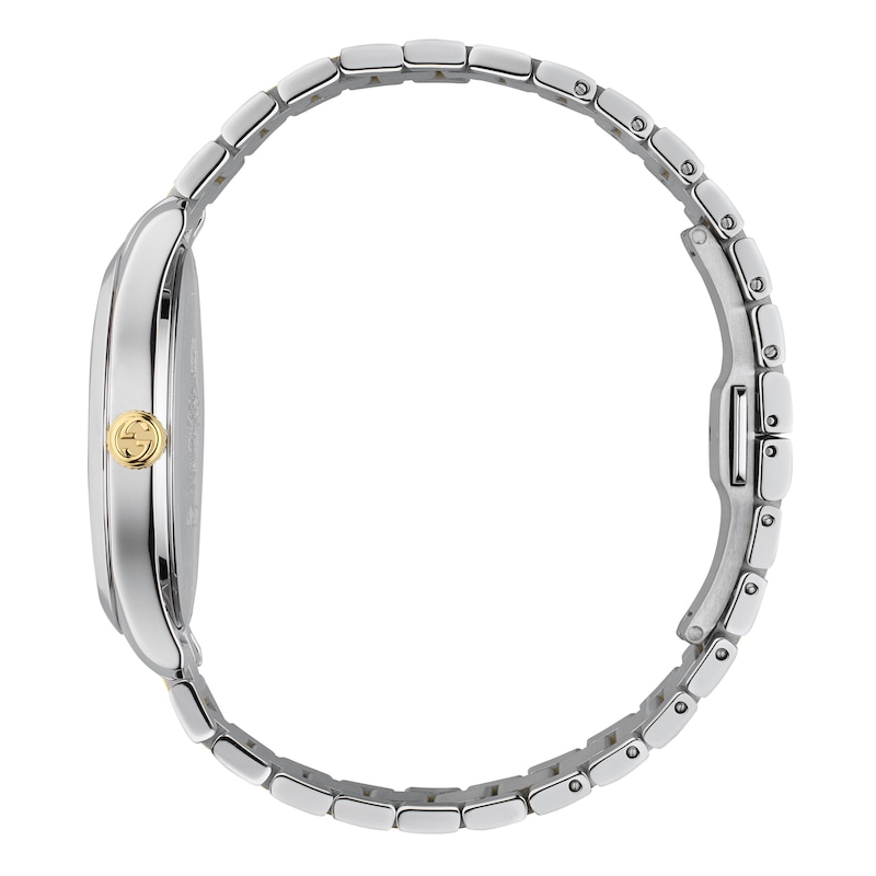 Gucci G-Timeless Unisex Snake Two-Tone Bracelet Watch