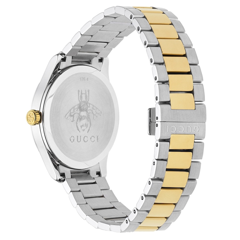 Gucci G-Timeless Unisex Snake Two-Tone Bracelet Watch