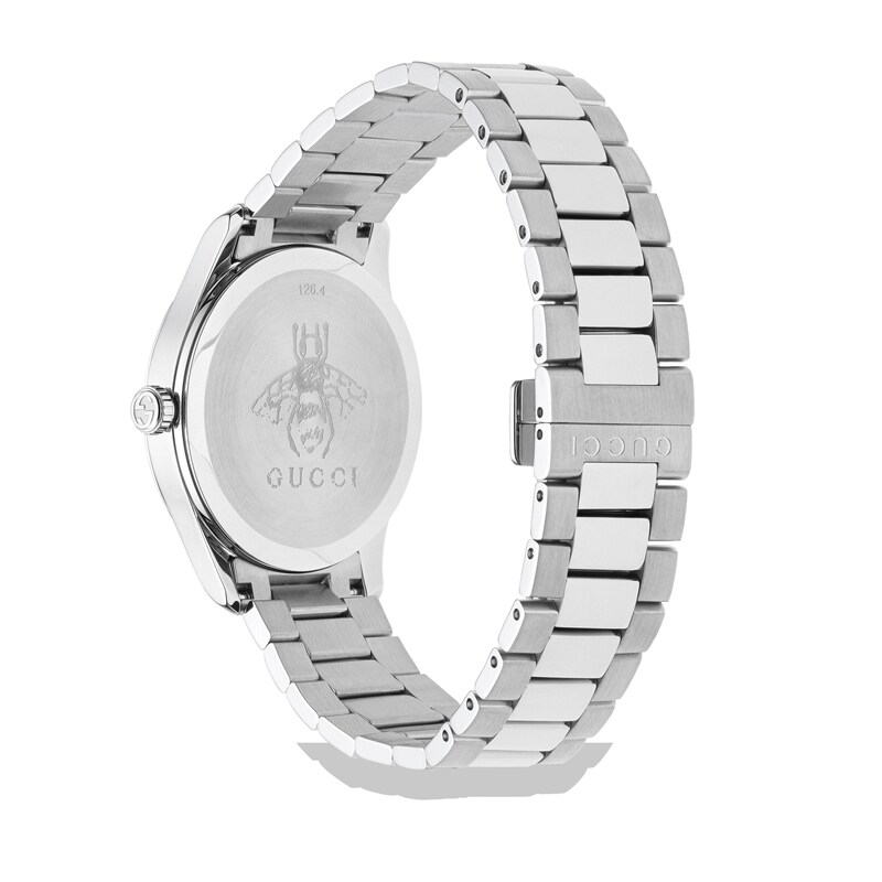 Gucci G-Timeless Snake Unisex Stainless Steel Bracelet Watch