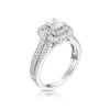 Thumbnail Image 1 of Vera Wang 18ct White Gold 1.18ct Total Diamond Ring