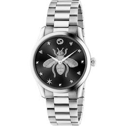Gucci G-Timeless Bee Stainless Steel Bracelet Watch