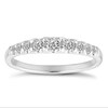 Thumbnail Image 1 of 9ct White Gold 0.33ct Half Eternity Graduated Diamond Ring