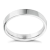 Thumbnail Image 1 of 18ct White Gold 4mm Extra Heavyweight Flat Ring