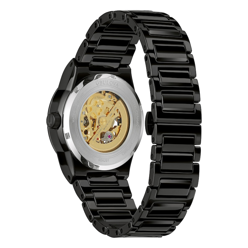 Bulova Millennia Men's Black Ceramic Bracelet Watch