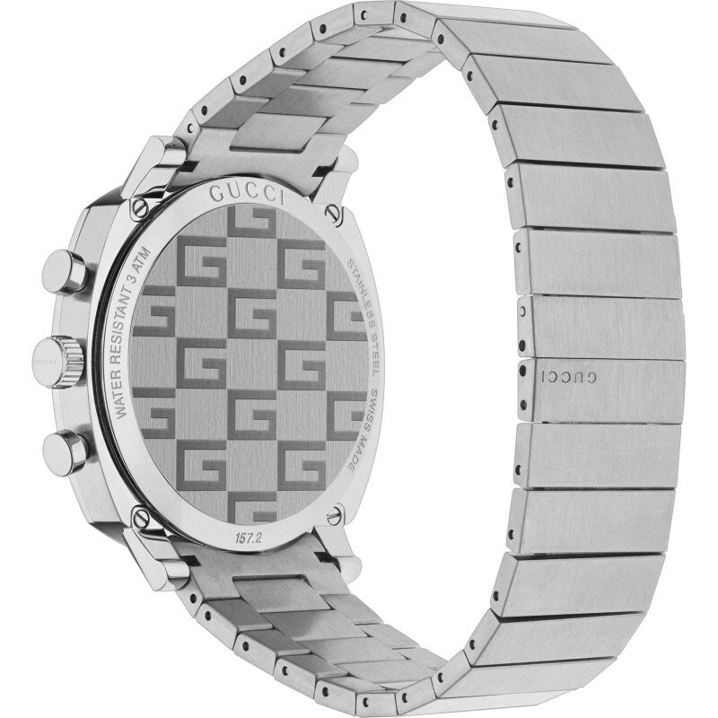 Gucci Grip Stainless Steel Bracelet Watch