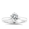 Thumbnail Image 0 of The Diamond Story 18ct White Gold 0.25ct Solitaire Ring