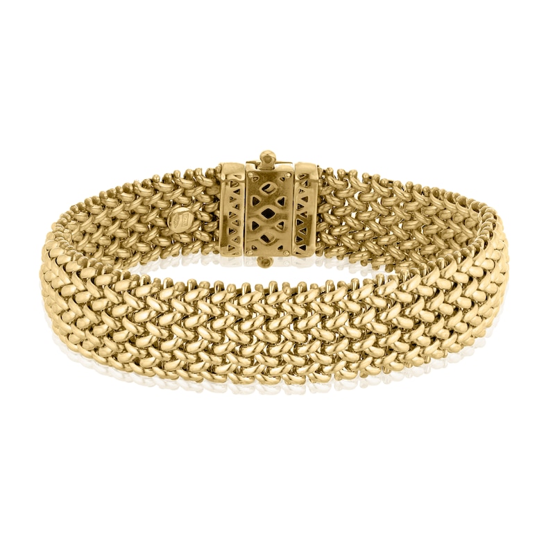 9ct Yellow Gold 7.5 Inch Multilink Bracelet | Ernest Jones