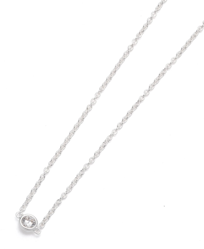 Main Image 2 of Lauren Ralph Lauren Silver & Cubic Zirconia Chain Bracelet