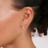 Thumbnail Image 1 of Lauren Ralph Lauren Silver & CZ Chain Drop Earrings