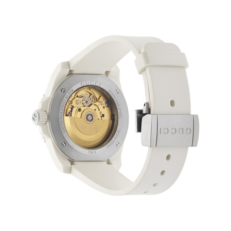 Gucci Dive White Strap Watch