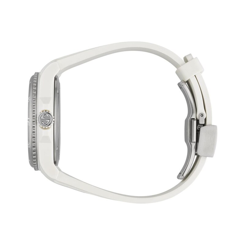 Gucci Dive White Strap Watch