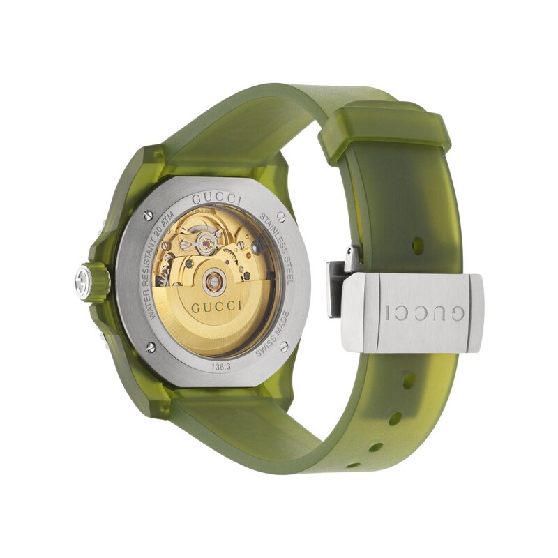 Gucci Dive Green Strap Watch