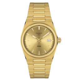 Tissot PRX 35mm Ladies' Gold Tone Bracelet Watch
