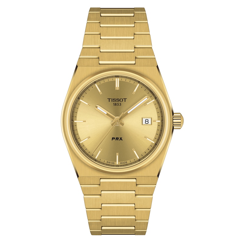 Tissot PRX 35mm Ladies' Gold-Tone Bracelet Watch
