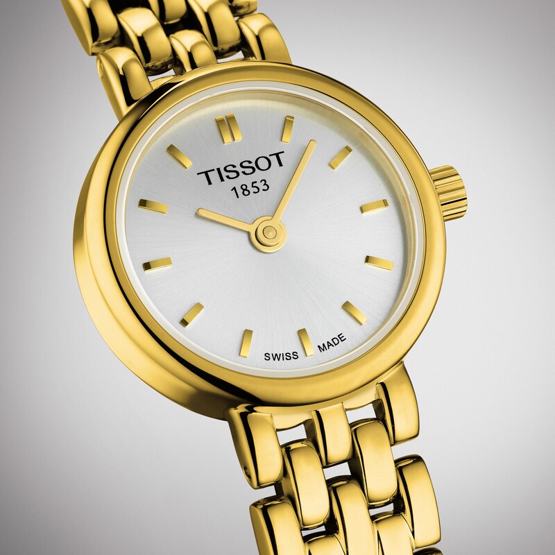 Tissot Lovely Ladies' GoldTone Bracelet Watch Ernest Jones