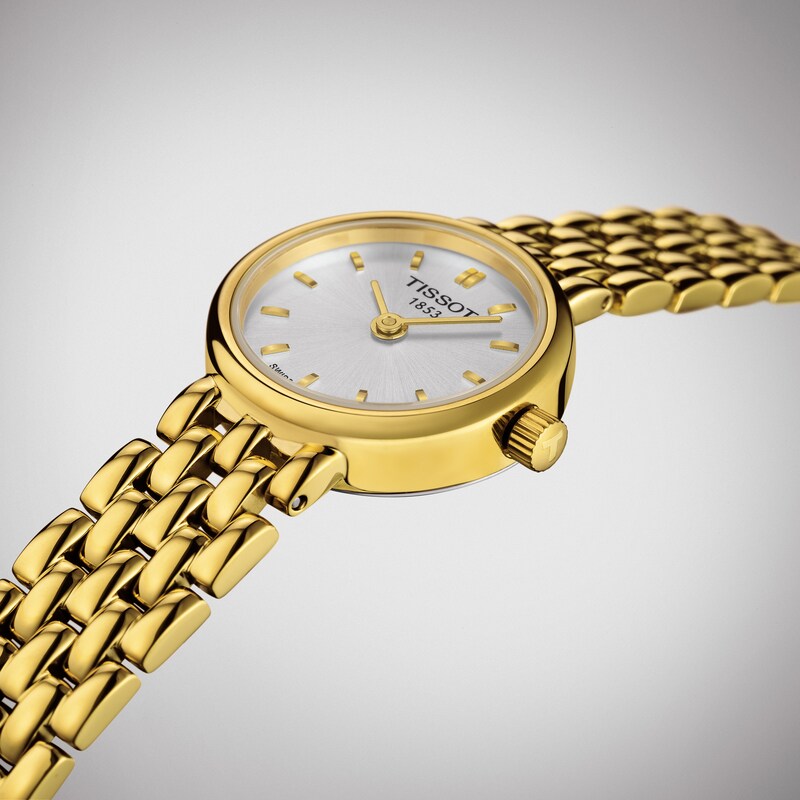 Tissot Lovely Ladies' GoldTone Bracelet Watch Ernest Jones