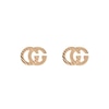 Thumbnail Image 2 of Gucci GG Running 18ct Rose Gold Stud Earrings