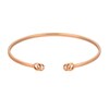 Thumbnail Image 0 of Gucci GG Running 18ct Rose Gold Open Bangle