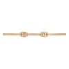 Thumbnail Image 1 of Gucci GG Running 18ct Rose Gold Open Bangle