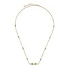 Thumbnail Image 1 of Gucci Link to Love 18ct Yellow Gold & Tourmaline Necklace