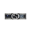 Thumbnail Image 1 of Gucci Interlocking Sterling Silver & Enamel Wide Ring Size U