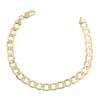 Thumbnail Image 0 of 9ct Yellow Gold 8 Inch Curb Chain Bracelet