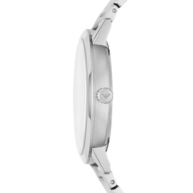 Emporio Armani Men's Blue Dial Stainless Steel Bracelet Watch