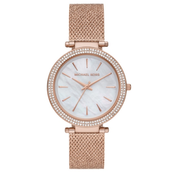 Michael Kors Darci Ladies’ Rose Gold Tone Bracelet Watch