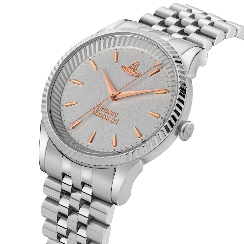 Main Image 2 of Vivienne Westwood Seymour Stainless Steel Bracelet Watch