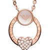 Thumbnail Image 2 of Emporio Armani Rose Gold-Tone Pendant